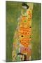 Abandoned Hope-Gustav Klimt-Mounted Art Print