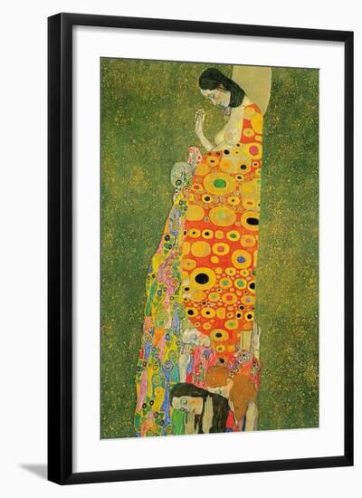 Abandoned Hope-Gustav Klimt-Framed Art Print