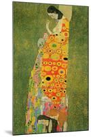 Abandoned Hope-Gustav Klimt-Mounted Art Print