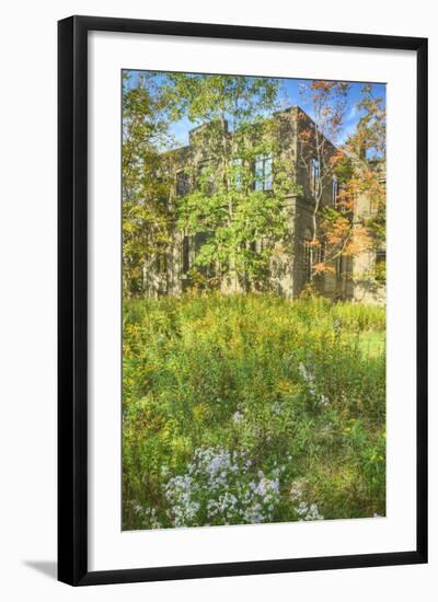 Abandoned Hotel Remnant, Catskill Mountains-Vincent James-Framed Photographic Print