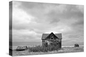 Abandoned House and Truck-Rip Smith-Stretched Canvas