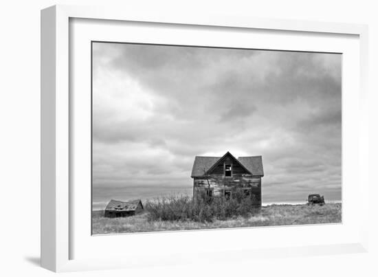 Abandoned House and Truck-Rip Smith-Framed Photographic Print