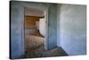 Abandoned House Full of Sand. Kolmanskop Ghost Town, Namib Desert Namibia, October 2013-Enrique Lopez-Tapia-Stretched Canvas