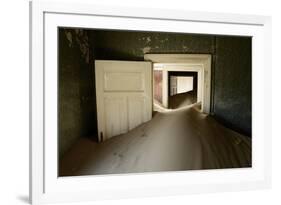 Abandoned House Full of Sand-Enrique Lopez-Tapia-Framed Photographic Print