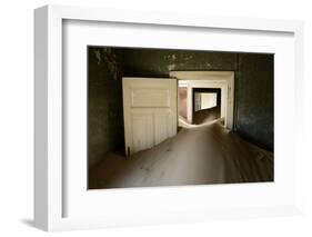 Abandoned House Full of Sand-Enrique Lopez-Tapia-Framed Photographic Print