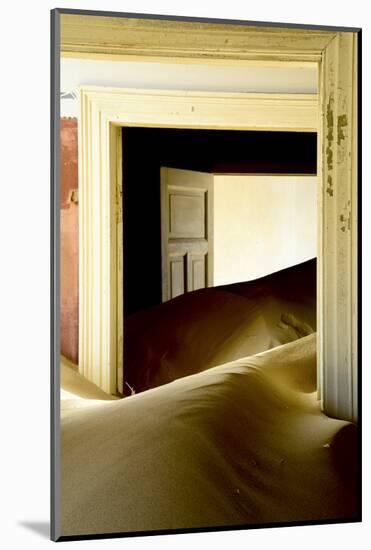 Abandoned House Full Of Sand-Enrique Lopez-Tapia-Mounted Photographic Print