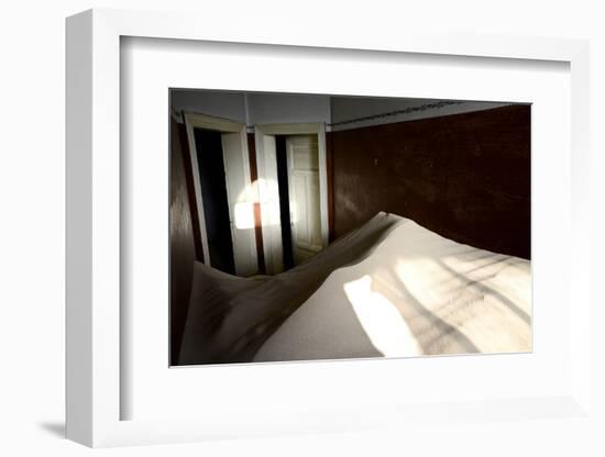 Abandoned House Full Of Sand-Enrique Lopez-Tapia-Framed Photographic Print