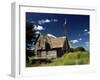 Abandoned House in a Field-null-Framed Photographic Print