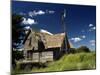 Abandoned House in a Field-null-Mounted Photographic Print