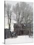 Abandoned House of Nevada City, Montana, USA-Charles Sleicher-Stretched Canvas