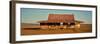 Abandoned house on desert, Silverston, New South Wales, Australia-Panoramic Images-Framed Photographic Print