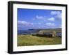 Abandoned House on the Shores of Hamna Voe, Northmavine, Shetland Islands, Scotland, UK-Patrick Dieudonne-Framed Photographic Print