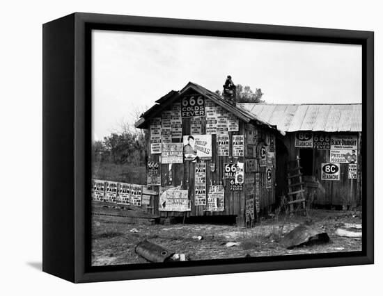 Abandoned House-Arthur Rothstein-Framed Stretched Canvas