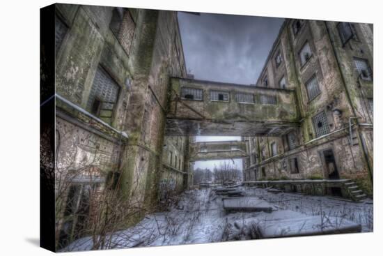 Abandoned Industrial Building-Nathan Wright-Stretched Canvas