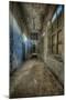 Abandoned Interior Corridor-Nathan Wright-Mounted Photographic Print