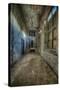 Abandoned Interior Corridor-Nathan Wright-Stretched Canvas