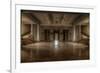 Abandoned Interior Hallway-Nathan Wright-Framed Photographic Print