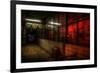 Abandoned Interior with Dials-Nathan Wright-Framed Photographic Print