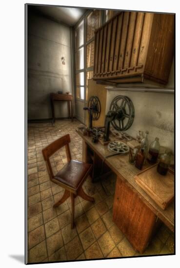 Abandoned Interior-Nathan Wright-Mounted Photographic Print