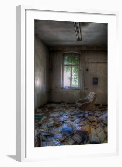 Abandoned Interior-Nathan Wright-Framed Photographic Print