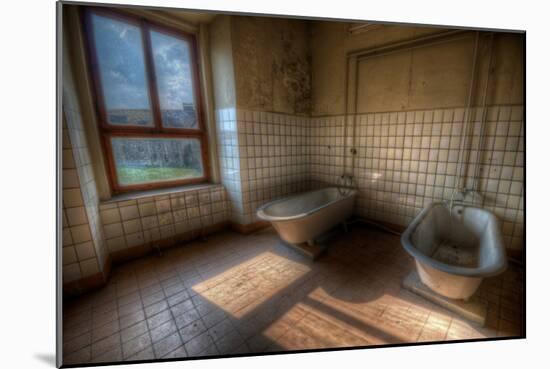 Abandoned Interior-Nathan Wright-Mounted Photographic Print