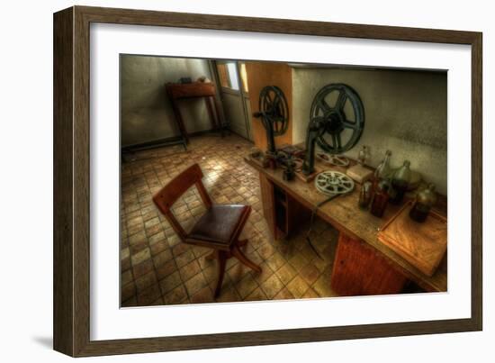 Abandoned Interior-Nathan Wright-Framed Photographic Print