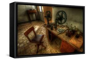 Abandoned Interior-Nathan Wright-Framed Stretched Canvas