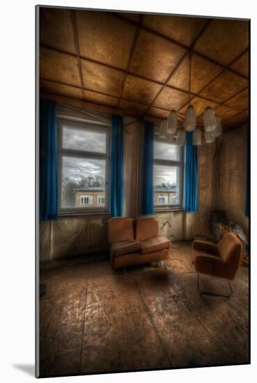 Abandoned Interior-Nathan Wright-Mounted Photographic Print