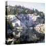 Abandoned Island Rock Quarry Off the Coast of Maine-Walker Evans-Stretched Canvas