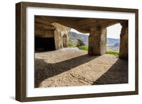 Abandoned Limestone Mines in Old Orhei, Moldova-starush-Framed Photographic Print