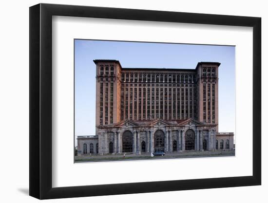Abandoned Michigan Central Station-Paul Souders-Framed Photographic Print