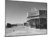 Abandoned Nitrate Mine Town Battered Weathered Old Building and Ruins-null-Mounted Photographic Print