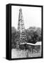 Abandoned Oil Derrick-Marion Post Wolcott-Framed Stretched Canvas