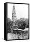 Abandoned Oil Derrick-Marion Post Wolcott-Framed Stretched Canvas