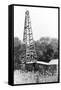 Abandoned Oil Derrick-Marion Post Wolcott-Framed Stretched Canvas