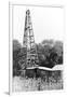 Abandoned Oil Derrick-Marion Post Wolcott-Framed Photographic Print