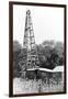 Abandoned Oil Derrick-Marion Post Wolcott-Framed Photographic Print