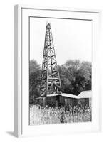 Abandoned Oil Derrick-Marion Post Wolcott-Framed Photographic Print