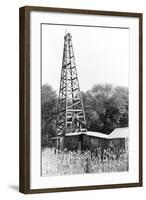 Abandoned Oil Derrick-Marion Post Wolcott-Framed Photographic Print