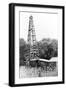 Abandoned Oil Derrick-Marion Post Wolcott-Framed Photographic Print