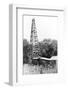 Abandoned Oil Derrick-Marion Post Wolcott-Framed Photographic Print