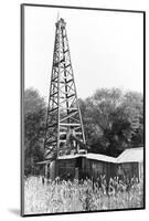 Abandoned Oil Derrick-Marion Post Wolcott-Mounted Photographic Print