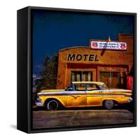 Abandoned Old Vintage American Car-Salvatore Elia-Framed Stretched Canvas