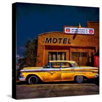 Abandoned Old Vintage American Car-Salvatore Elia-Stretched Canvas