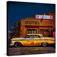 Abandoned Old Vintage American Car-Salvatore Elia-Stretched Canvas