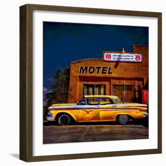 Abandoned Old Vintage American Car-Salvatore Elia-Framed Photographic Print