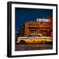 Abandoned Old Vintage American Car-Salvatore Elia-Framed Photographic Print