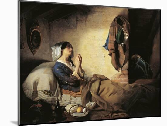 Abandoned or Fallen Woman, 1844-Giuseppe Molteni-Mounted Giclee Print