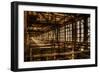 Abandoned Power Plant Interior-Nathan Wright-Framed Photographic Print