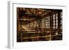 Abandoned Power Plant Interior-Nathan Wright-Framed Photographic Print